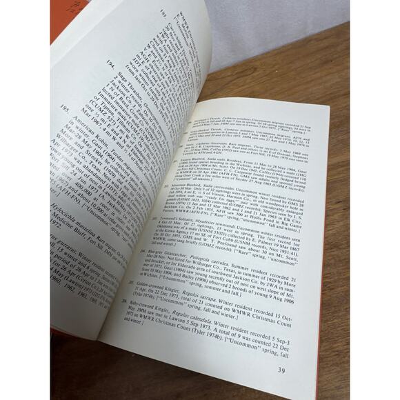 Birds of Southwestern Oklahoma Jack D. Tyler Oklahoma Stovall Museum 1979 Bio - Picture 7 of 8